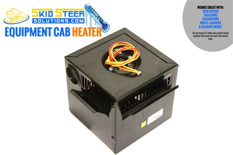 skid steer heater|cab heater for tractor.